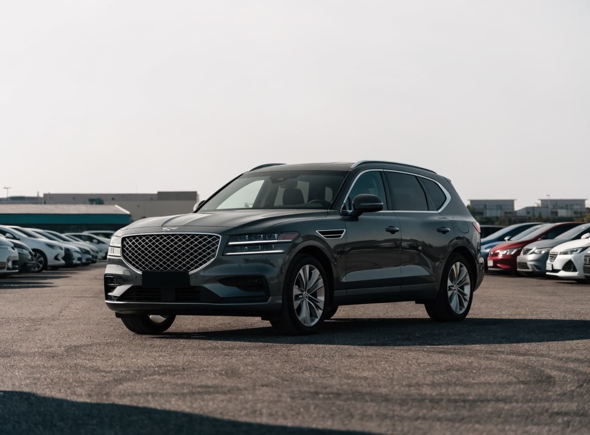 Genesis GV80 2022, 2.5T — фото с осмотра в Корее